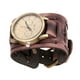 thumbnail image 3 of Minnieouse Reloj de para hombre, reloj de de aleación de cuero decorativo, regalos para novio, relojes de portátiles, Type3 NO3, 3 of 6