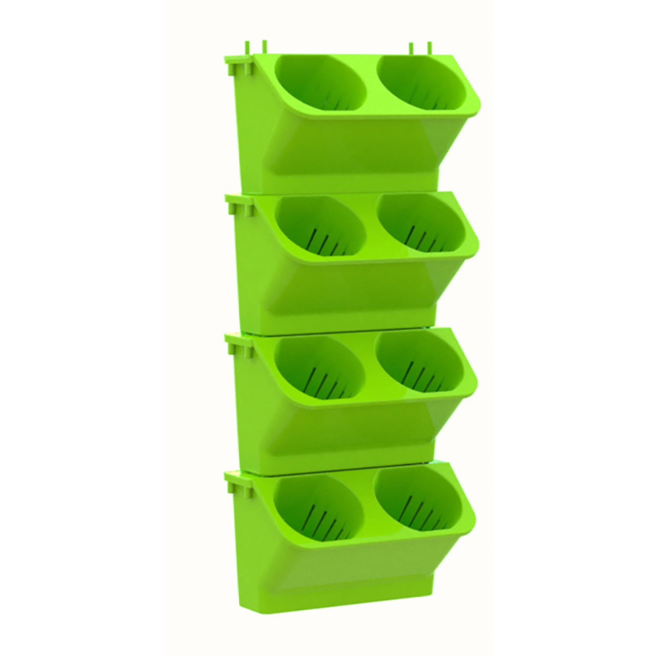 EUBUY 8 Pockets Self Watering Flower Pots Pocket Detachable Garden Wall