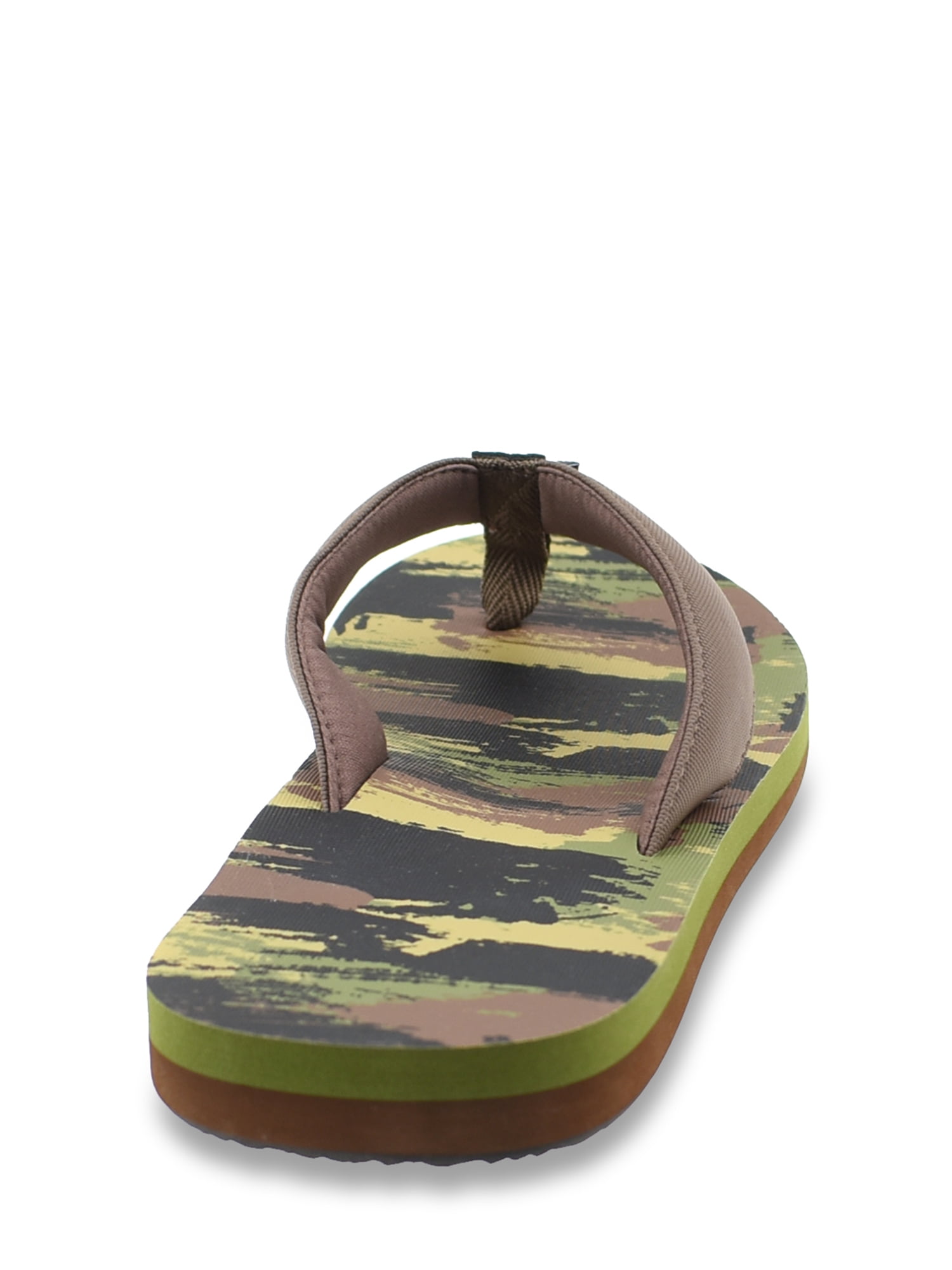 No Boundaries Men's Beach Flip Flop Sandals