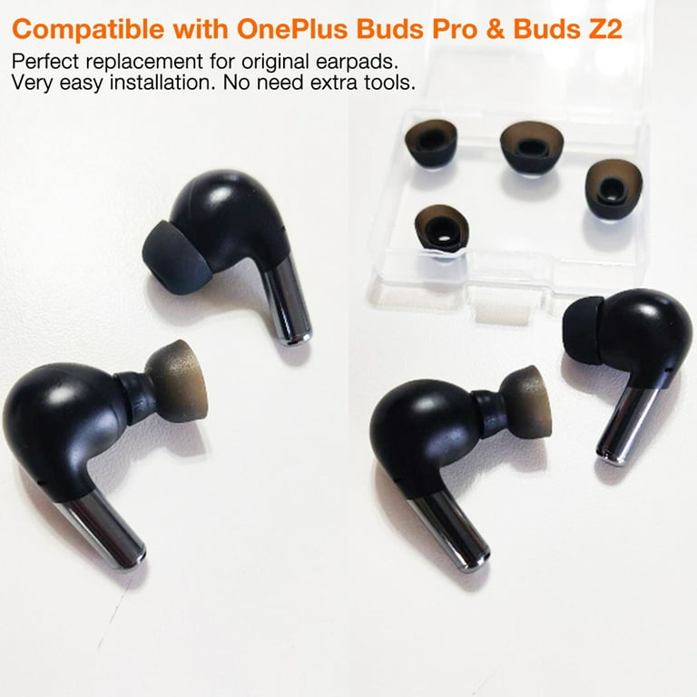 TENNMAK Eartips Compatible with OnePlus Buds Pro OnePlus Buds Z2