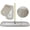 White, variant on Industrial Dust Mop Kit – Includes 5 Inch Wide Closed Loop Mop Head, Fiberglass Handle, and Heavy-Duty Wire Frame – Commercial Grade - Blue 48 Inch