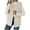 #02 Beige, variant on Sokhug Vest for Women Winter Warm Fleece Plush Sleeveless Cardigan Waistcoat Jacket