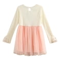 thumbnail image 2 of Richie House Girls' Gauzy Top with Carnation Tulle Skirt RH0310, 2 of 2