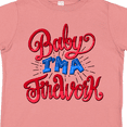 thumbnail image 4 of Inktastic Baby Im a Firework Hand Lettered Boys or Girls Toddler T-Shirt, 4 of 5
