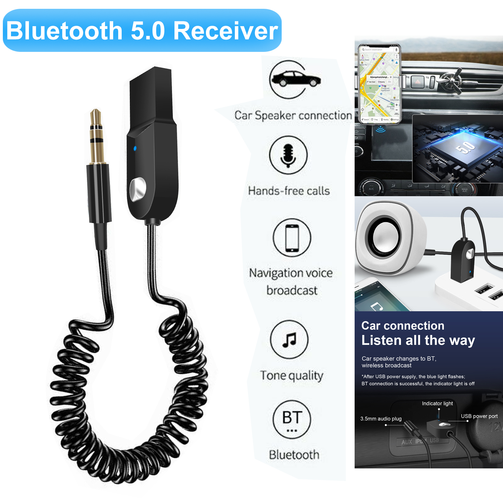 wireless car stereo system