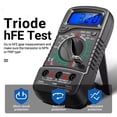 thumbnail image 2 of GUYUTING Comprehensive Digital Multimeter for All Electronic Needs with On/Off Beep & Low Voltage Indicator, 2 of 10