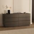 thumbnail image 2 of Ardea Contemporary 72" Dresser in Walnut (6-Drawer), 2 of 8