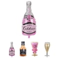 thumbnail image 3 of Bewildely Globos de boda, taza de cerveza, forma de botella, papel de aluminio, decoraciones para fiesta de cumpleaños, globos de fiesta para Kits de decoración para fiestas 2 93*48cm, 3 of 6