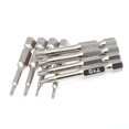 thumbnail image 3 of 8 piezas de 50 mm de puntas de cabeza magnética S2 de acero cromado destornillador Torx Bit Se Likrtyny 1cp2jb1qk6tg9yd0, 3 of 9