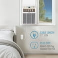 thumbnail image 6 of Keystone 10,000 BTU 115-Volt 450 Sq. ft Casement Window Air Conditioner, White, KSTSW10B, 6 of 15
