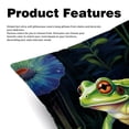 thumbnail image 2 of Frog Inserts with Chair Pillow Covers - Set of 2, Unique Patterns, Various Sizes 16x16, 18x18, 20x20 Inches for Home Decor and Special Occasions, 2 of 6