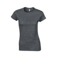 thumbnail image 1 of Gildan Womens Softstyle Heather Ringspun Cotton Fitted T-Shirt, 1 of 3