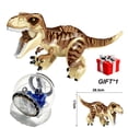 thumbnail image 5 of Bloques de construcción de dinosaurios grandes del Jurásico Dino World Park Tyrannosaurus Rex Wyvern para niños, regalos de Navidad, juguetes de ladrillos para niños, 5 of 5