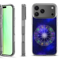 For iPhone 17 Pro Shockproof Protective Phone Case, by OneToughShield - Zodiac / Horoscope