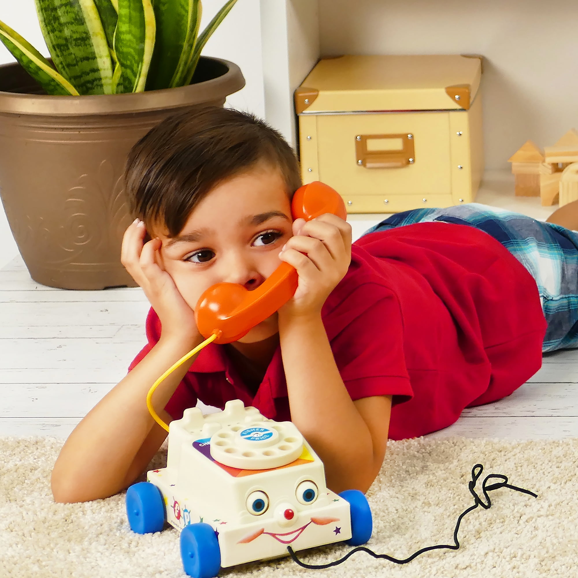 Talk Back Chatter Telephone Toy, Ages 1 Year & up, Mardel