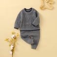 thumbnail image 2 of Sngxgn Babies' Cotton Long-Sleeve Bodysuit(Grey,74), 2 of 9