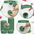 thumbnail image 4 of 24 PCS Round Floral Foam Blocks,Green Wet Foam Block,Dry Floral Foam,Wet Florist Block Flower Arrangement Supplies for Wedding Aisle Flowers,Arty Decoration,Party, 4 of 5