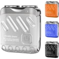 thumbnail image 1 of R-12 Luggage Electric Shaver, 2025 New Beard Shaver Mini and Portable Suitcase Design, Portable Razor Traveller Mini Shaving for Men Waterproof, Men's Favorite Mini Electrict Shavers (Silver), 1 of 7