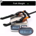 thumbnail image 6 of BOLANY 26" Mountain Bike Air Fat Fork, 1-1/8 Threadless Travel 120mm Straight Tube MTB Suspension Forks Manual Lockout, 6 of 7