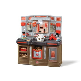 Kids Pretend Play Toy Tool Workshop Bench Table Set Walmart Com