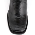 thumbnail image 5 of Ferrini Western Boots Mens Nash Ostrich Leg Square Toe Black 11493-04, 5 of 6