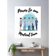 thumbnail image 2 of Vaccinated Nurse Life. Poster Wall Art, Modern Wall Decor, 12x18 UNFRAMED, 2 of 3