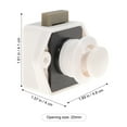 thumbnail image 4 of Push Button Latch Cupboard Latch Lock Plating Drawer Cabinet Latch Lock, 4 of 4