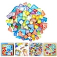 thumbnail image 4 of 600Pcs Broken Glass Pieces For Crafts Assorted Color Craft Enthusiasts, 4 of 5