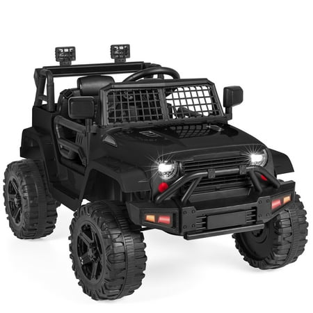 Best Choice Products 12V Kids Ride On Truck Car w/ Parent Remote Control, Spring Suspension, LED Lights, AUX Port -