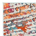 thumbnail image 6 of SAFAVIEH Madison Xanthia Vintage Abstract Runner Rug, Light Blue/Orange, 2'2" x 12', 6 of 8