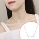 thumbnail image 2 of Guardurnaity Collar de cadena Oro Plata Estrella Estilo simple Borlas Gargantillas universales Día de San Valentín Collares para mujeres Niñas Type3 NO3, 2 of 6