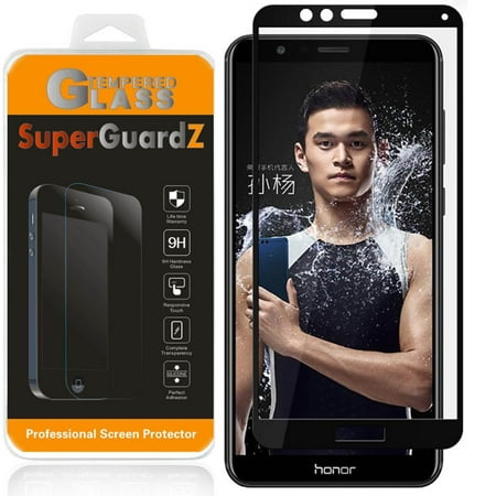 [2-Pack] Huawei Honor 7X / Huawei Mate SE SuperGuardZ Tempered Glass Screen Protector [Full Coverage, Edge-To-Edge Protection], Anti-Scratch, Anti-Shock