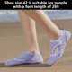 thumbnail image 4 of Zapatos de agua para nadar para hombres, zapatillas de deporte acuáticas descalzas de secado rápido, zapatos para playa, senderismo, buceo, canotaje, río, deportes acuáticos al aire libre, 4 of 5
