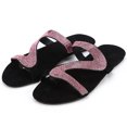 thumbnail image 5 of Anuirheih Slide Sandals for Women Summer Open Toe Casual Comfy Slip On Beach Slippers(Pink), 5 of 9
