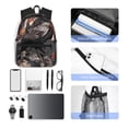 thumbnail image 4 of Balery Moonlit Crow Blossoms Mochila para Mujeres y Hombres, Mochila Ligera Casual para Viajes, Mochila Clásica Básica para la Universidad, 4 of 6