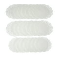 thumbnail image 2 of Wilton White Paper Doilies 8-inch 10-inch & 12-inch 24-Count Multipack Round Vintage Lace Pattern, 2 of 4