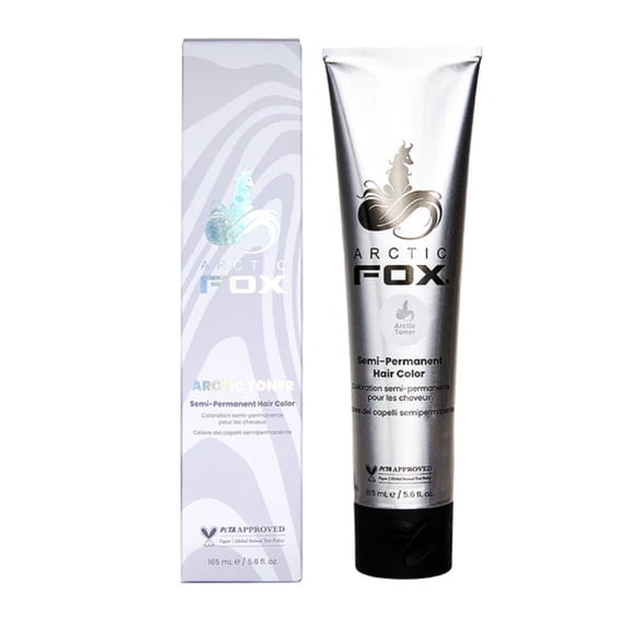 Arctic Fox Toner 5.6 oz. / 165 ml Semi-Permanent Vegan Hair Dye Color Cruelty-Free