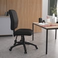 thumbnail image 4 of Boss Office Products Black Multi Function Task Chair with Large Base in Black, 4 of 7