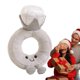 thumbnail image 1 of Stuffed Ring Toy Soft Cuddly Portable Plush Toys For Kids Children Birthday Gifts Girls Adults, 1 of 4