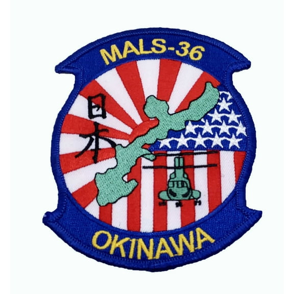 MALS 36 Okinawa Patch – Plastic Backing