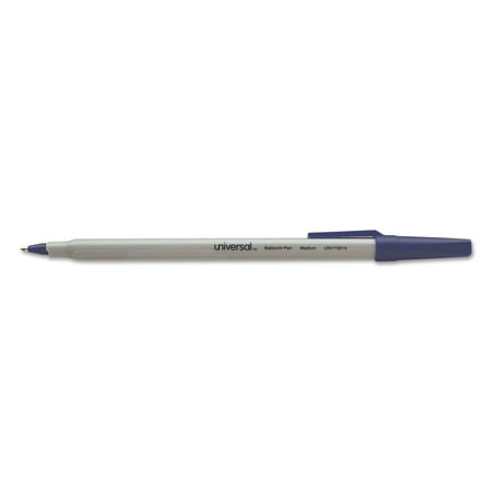 Universal Economy Ballpoint Stick Oil-Based Pen, Blue Ink, Medium, 60/Pack