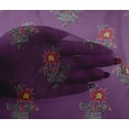 thumbnail image 4 of oneOone Viscose Chiffon Fabric Leaves & Floral Block Print Fabric By Yard 42 Inch Wide, 4 of 5