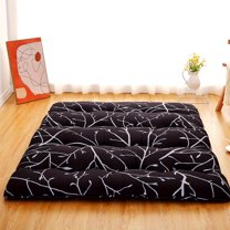 80*54inch Foldable Japanese Floor Mattress, Twin Size Futon Mattress Roll Up, Tatami Mat, Camping Mattress, And Couch Mattress Pad, Thicken Tatami Mat Sleeping Pad Foldable