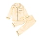 thumbnail image 1 of Gibobby Conjunto de pantalón para bebé Conjunto de pijamas de satén para niños y niñas, camisa para dormir con botones, pantalones largos, ropa de dormir(Dolado, 9-10 Años), 1 of 5