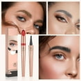 thumbnail image 4 of 4PCS 3D Microblading Eyebrow Tattoo Pencil 4 Fork Tip, New Waterproof Magic Eyebrow Pencil Microblading Eyebrow Pencil, Natural Makeup Fine Stroke Eyebrow Pencil with Micro-Fork Tip (Colorful-A), 4 of 8