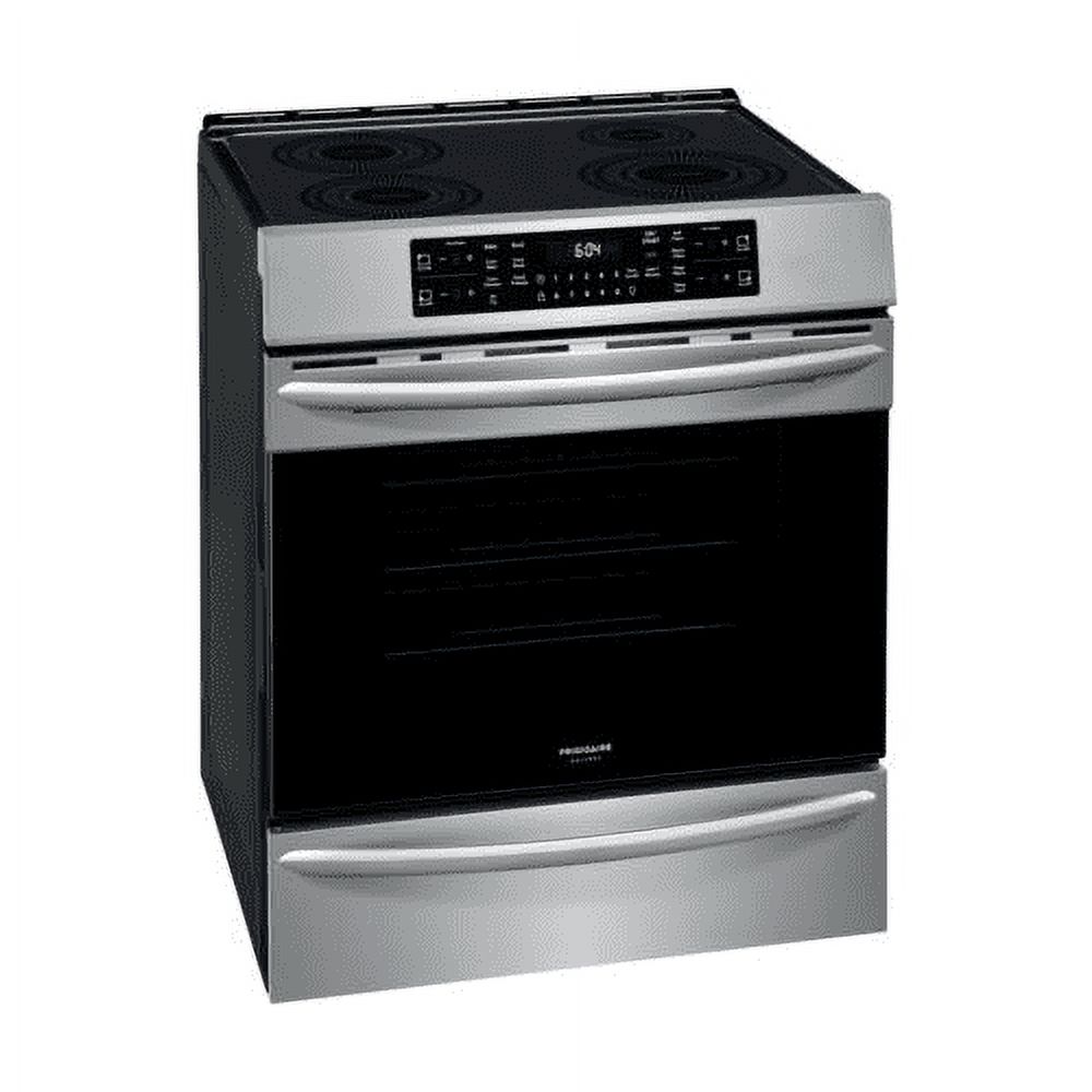 Frigidaire FGIH3047VF 30 Gallery Series Induction Range with Air Fry 4 Elements 5.4 cu. ft. Oven Capacity Self Clean with Steam Clean Option Star K ADA Compliant in Stainless Steel - image 4 of 15