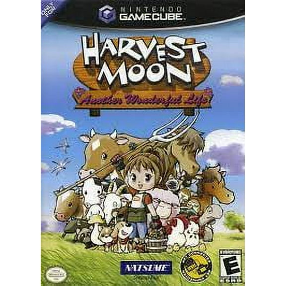 Harvest Moon: Another Wonderful Life by Natsume Nintendo GameCube Life Simulation Physical