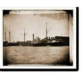 thumbnail image 2 of Historic Framed Print, Hampton Roads Virginia (vicinity). U.S.S. MALVERN, 17-7/8" x 21-7/8", 2 of 9