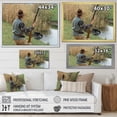 thumbnail image 4 of Designart "Scene Depicting A Hunter On A Pursuit I" Hunting & Fishing Canvas Wall Art, 4 of 7