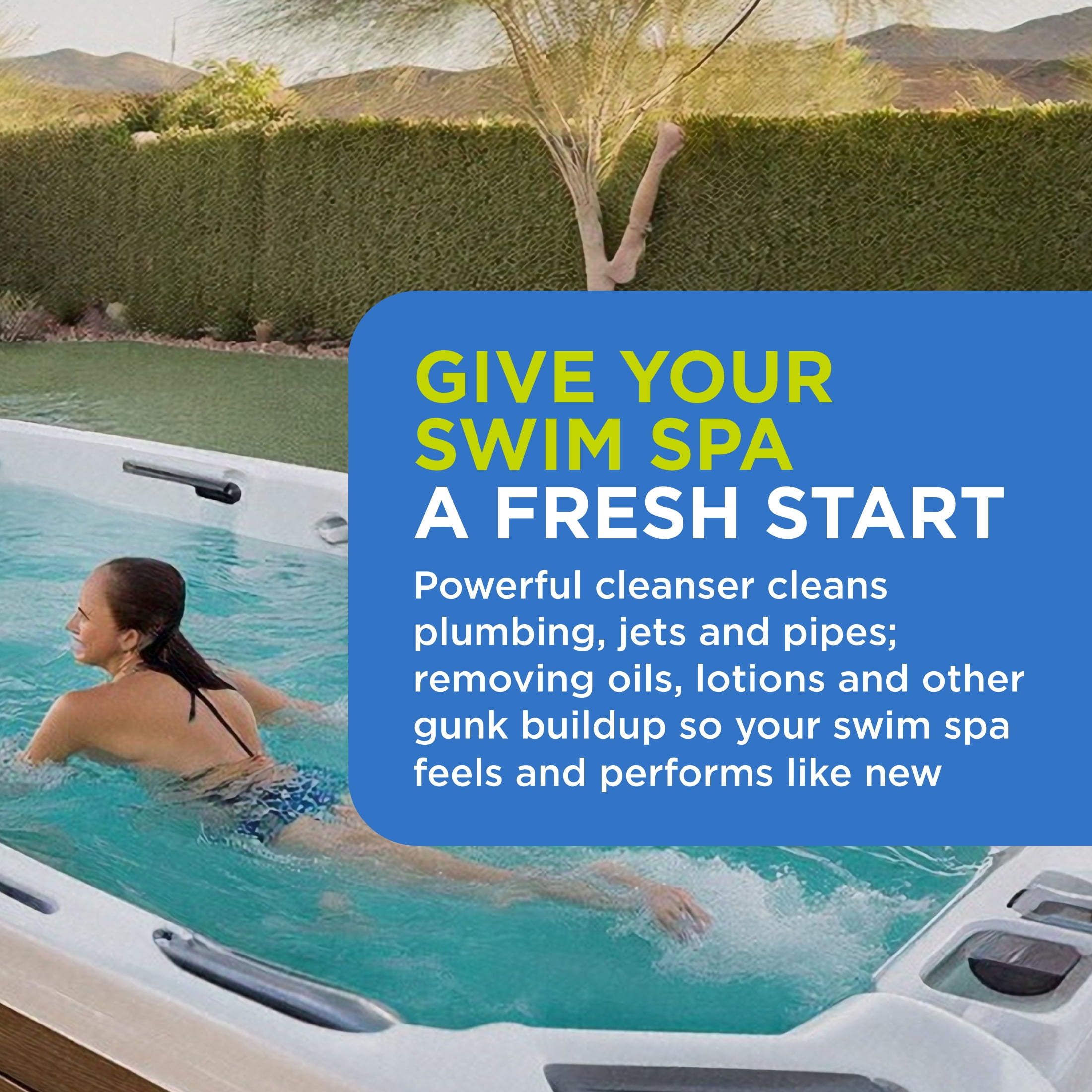 FROG Kick-It and Pipe & Jet Cleanser for Swim Spas - Start-Up Chlorine Shock and Multi Dose Deep Clean Purge Cleaner - Swim Spa Set Up & Treatment - Fresh Start Bundle